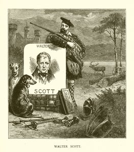 Sir Walter Scott od English School