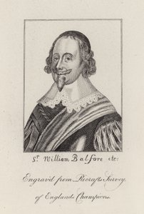 Sir William Balfour (rytina) od English School