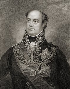 Sir William Carr Beresford (1768-1854) (rytina) od English School