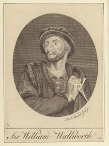 Sir William Wallworth (rytina) od English School