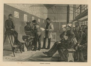 Náčrtky v Clerkenwell House of Correction od English School