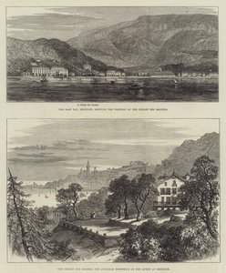 Sketches of Mentone (rytina) od English School