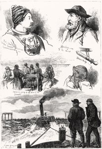 Náčrt katastrofy Tay Bridge od English School