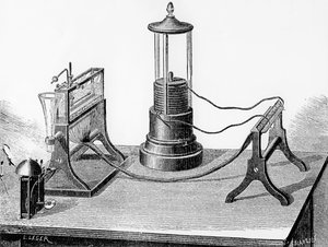 Soemmerings Perfected Telegraph, 1883 od English School