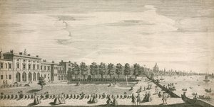 Somerset House, The Strand, Londýn od English School