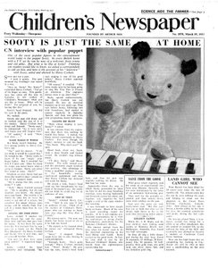 Sooty, titulní strana 