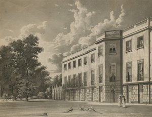Jižní přední část Carlton House od English School