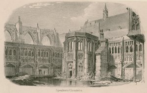 Speakers Cloisters, Westminsterský palác od English School