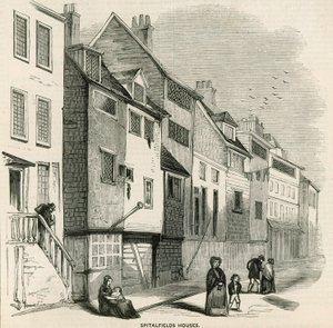 Spitalfieldovy domy od English School