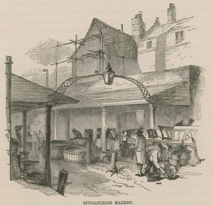 Spitalfields Market, Londýn od English School