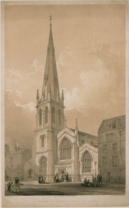 Kostel St Andrews, Marylebone, Londýn od English School