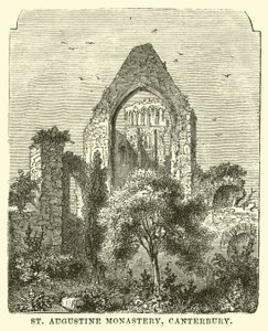 Klášter svatého Augustina, Canterbury od English School