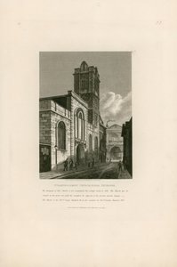 Kostel svatého Bartoloměje, Royal Exchange, Londýn od English School