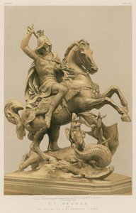 St George od The Chevalier A de Fernkorn, Vídeň od English School