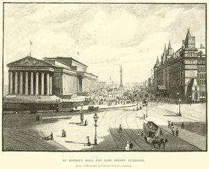 St Georges Hall a Lime Street, Liverpool od English School