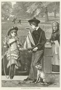 St Govers Well, Kensington Gardens od English School