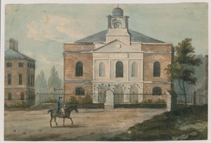 St Jamess Chapel, Tottenham Court Road, Londýn od English School