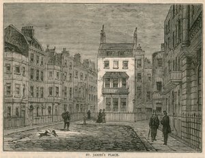St Jamess Place, Londýn od English School