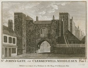St Johns Gate, Clerkenwell od English School