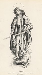 Svatý Martin, patron žebráků od English School