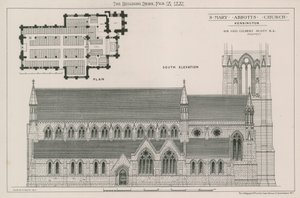 Kostel St Mary Abbots, Kensington od English School