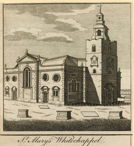 St Mary, Whitechapel, Londýn od English School