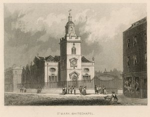 St Mary, Whitechapel, Londýn od English School