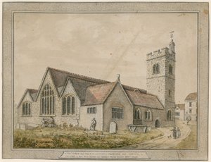 St Marys (starý kostel), Islington od English School