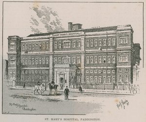 Nemocnice St Marys, Paddington, Londýn od English School