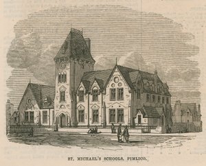 Kostel svatého Michala v Pimlico od English School