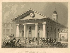 St Pauls, Covent Garden, Londýn od English School