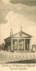 St Pauls, Covent Garden, Londýn od English School