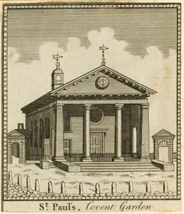 St Pauls, Covent Garden, Londýn od English School