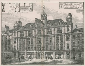Nemocnice St Peters, Covent Garden od English School