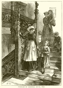 Schodiště Cromwell House, 1876