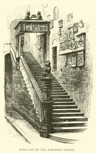 Schodiště paláce Bargello od English School