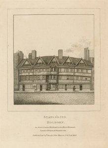 Staples Inn, Holborn od English School