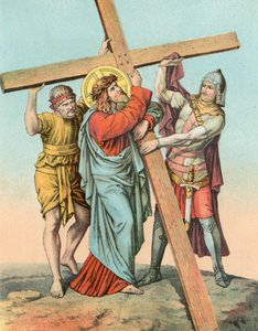 Zastavení II Kristus bere kříž na svá ramena