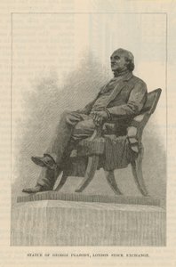 Socha George Peabodyho od English School