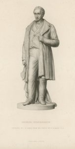 Socha George Stephensona od English School