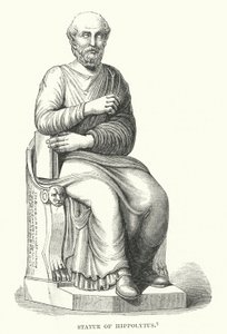 Socha Hippolyta (rytina) od English School