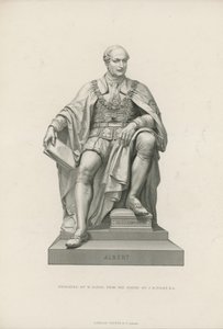 Socha prince Alberta od English School