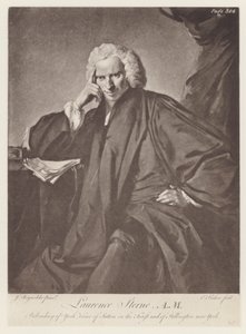 Sterne, Laurence (litho) od English School
