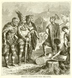 Stilicho Vyjednávání s Góty od English School