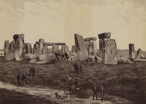 Stonehenge (litho) od English School