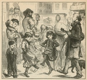 Pouliční hudebníci od English School