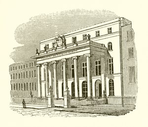 Surgeons Hall v Lincolns Inn Fields od English School