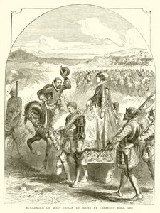 Kapitulace Mary Queen of Scots v Carberry Hill, 1567 od English School
