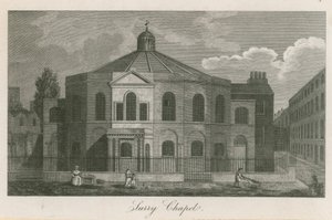Surrey Chapel, Blackfriars Road, Southwark (Rowland Hills Chapel) od English School