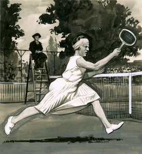 Suzanne Lenglenová, vítězka dvouhry žen od English School